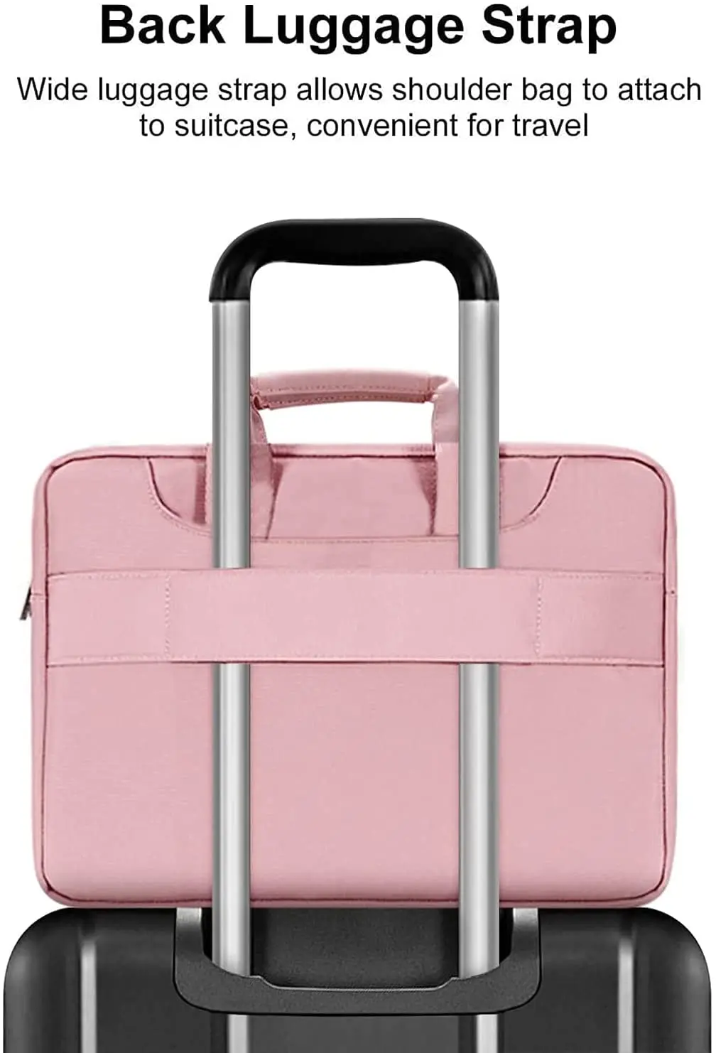 Mosiso Laptop Bags – 13-16 Inch Sleeve for MacBook Pro, Air, Acer, Dell, ASUS, HP, for Women - Image 3