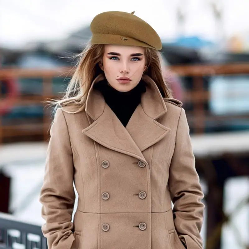Women's Fashion Beret – Elegant & Warm French-Style Winter Hat - Image 5