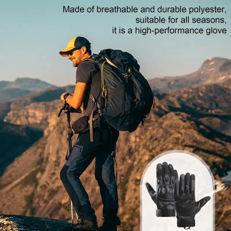 Motorcycle Touchscreen Non-Slip Gloves - Image 3