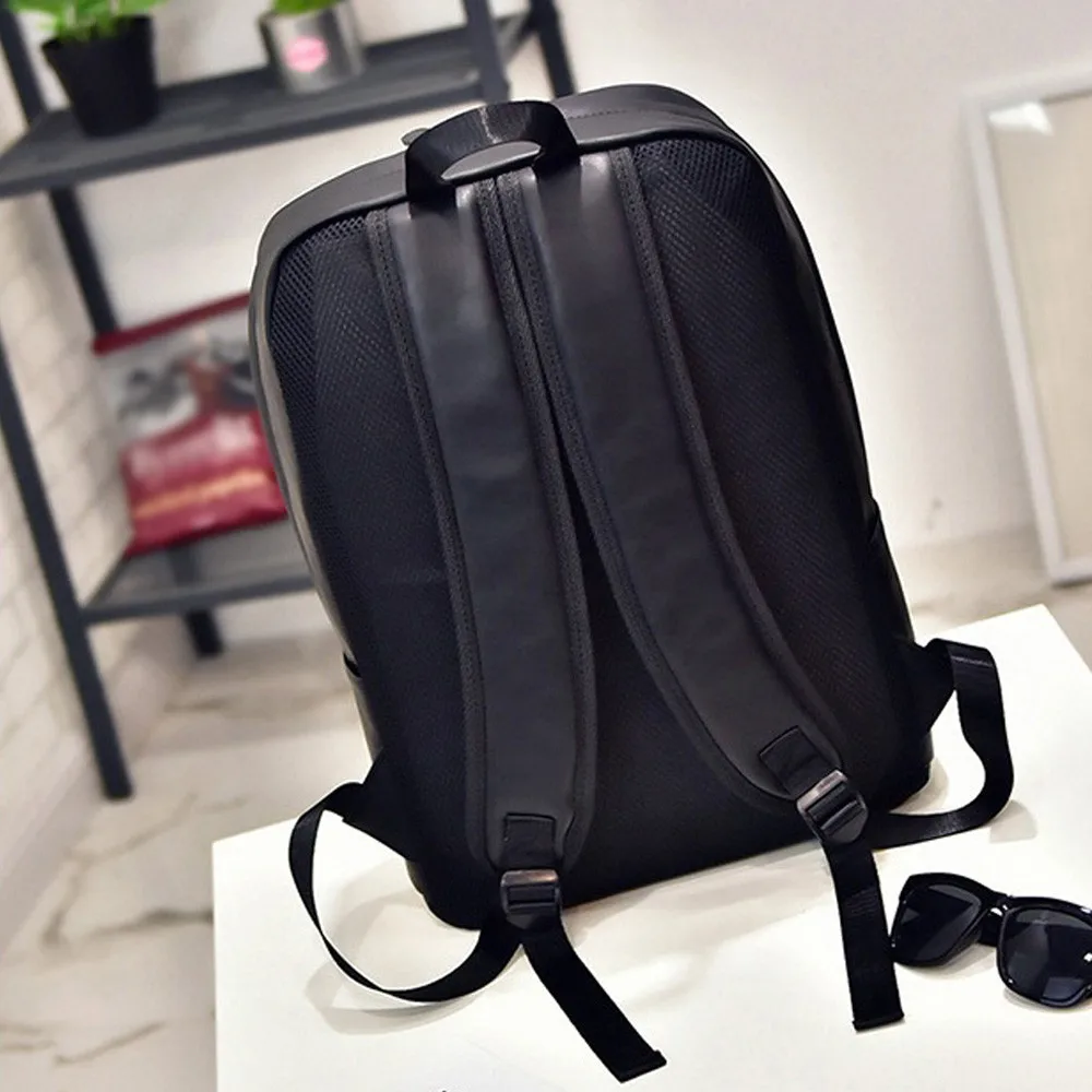 Multifunctional Large Capacity Backpack – Retro Leather High Street Bag for Men & Women - Image 2