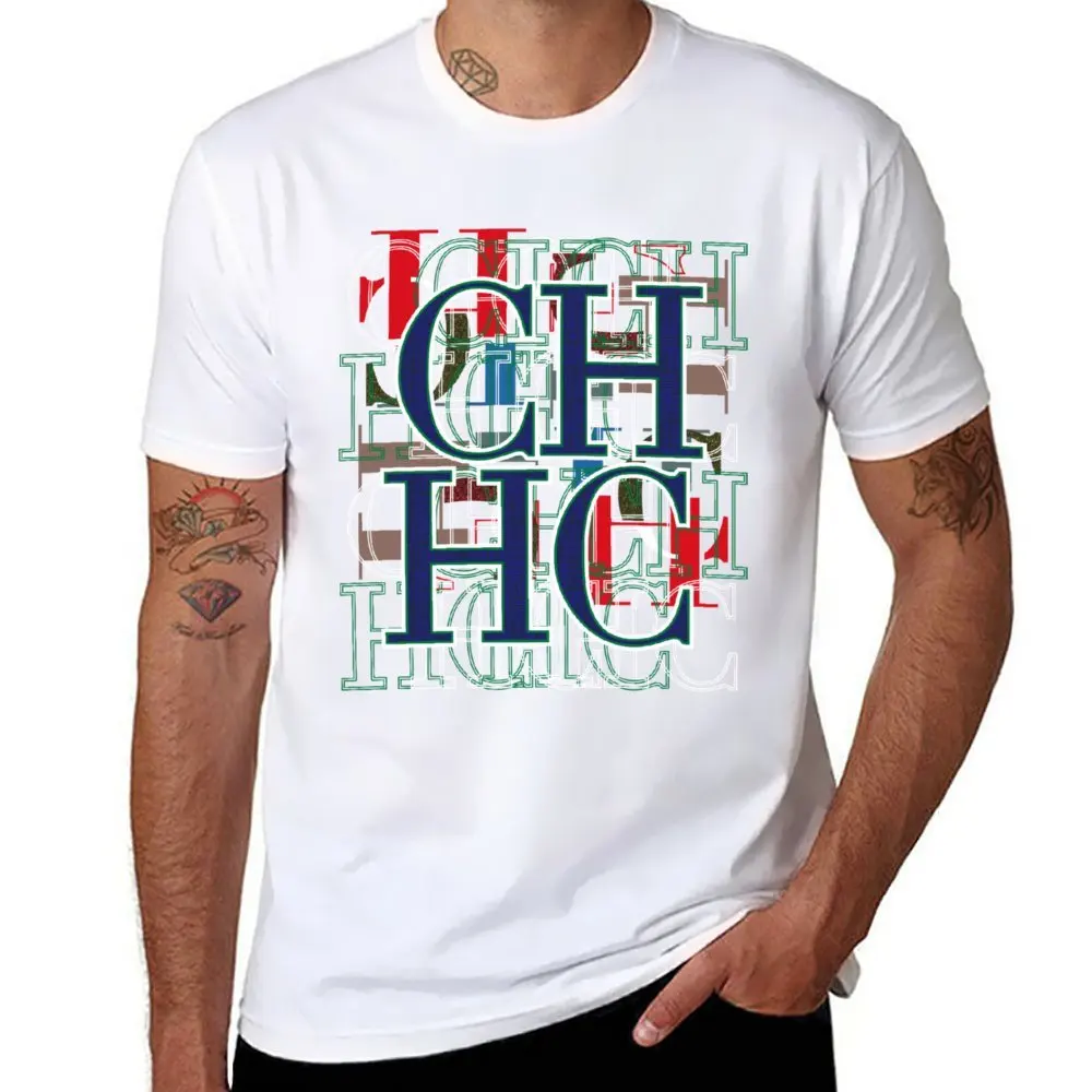 CHCH Men's Letter pattern Casual T-shirt. - Image 4