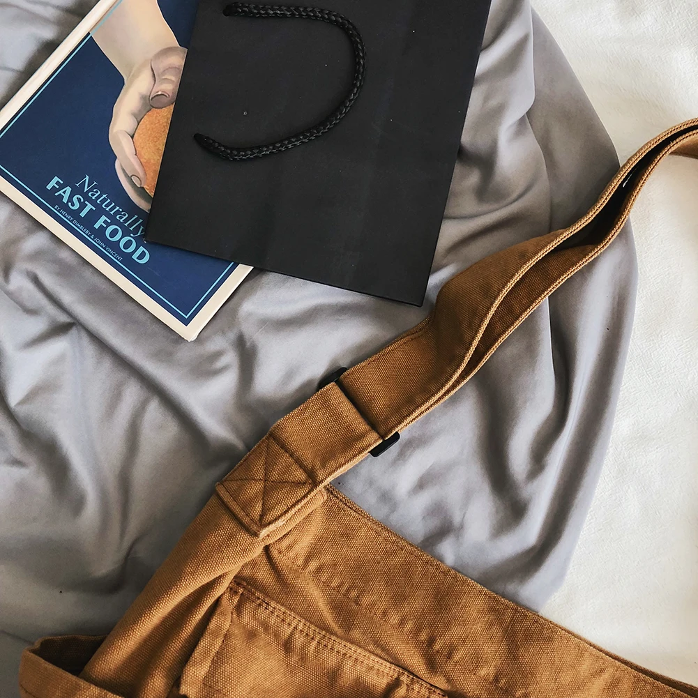 Fashion Canvas Shoulder Bag – Large-Capacity Crossbody for Women - Image 5