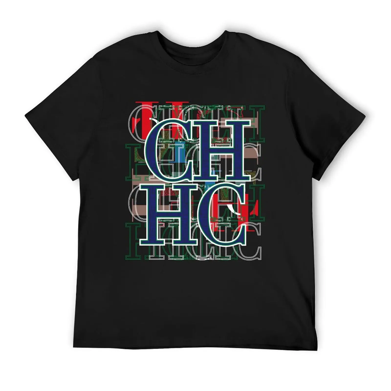 CHCH Men's Letter pattern Casual T-shirt. - Image 2