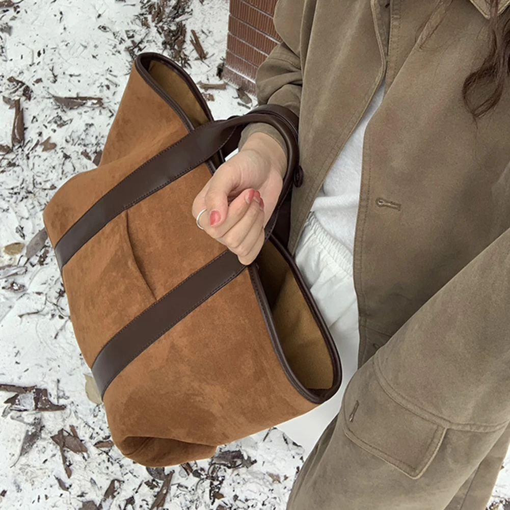 Women's Large Shoulder Tote – Classic Casual Underarm Shopper Bag - Image 3